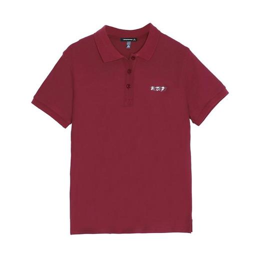 休闲时尚通勤风亮片Polo衫女2024夏季新款套头短袖T恤修身上衣 商品图4