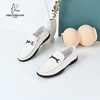 2024年经典鲨夏季新款男士平底一脚蹬浅口豆豆鞋休闲鞋KW74-D14031 商品缩略图1