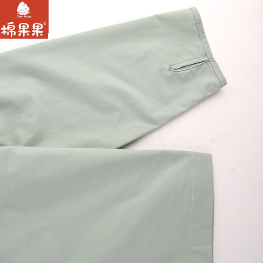 棉果果夏季新品防晒绿色百搭速干外套M212100324302 商品图4