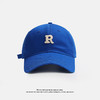 【帽子选对头小一倍❗️夏季软顶鸭舌帽】显脸小，R标字母棒球帽，男女小众大头围百搭软顶鸭舌帽，运动防晒帽子父亲节礼物新年礼盒年货礼盒 商品缩略图10