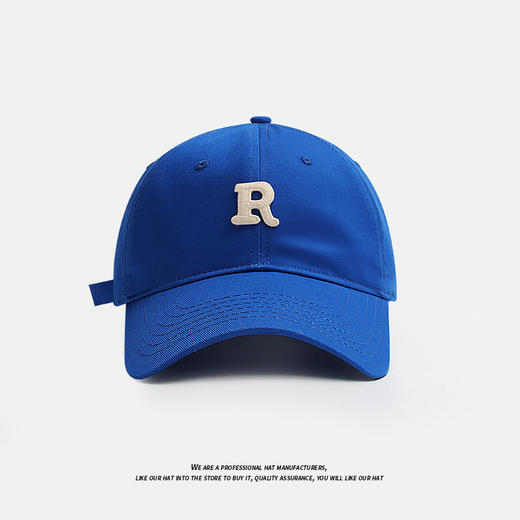 【帽子选对头小一倍❗️夏季软顶鸭舌帽】显脸小，R标字母棒球帽，男女小众大头围百搭软顶鸭舌帽，运动防晒帽子父亲节礼物新年礼盒年货礼盒 商品图10