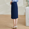 剩S/XL/XXL 米思阳2025秋夏季新款气质国风高腰直筒开叉一步裙半身裙0834 商品缩略图5