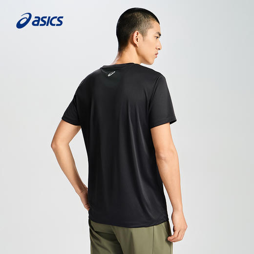 【退仓勿拍】ASICS亚瑟士新款男式吸湿快干跑步短袖套头圆领运动舒适透气T恤2011D076 商品图1