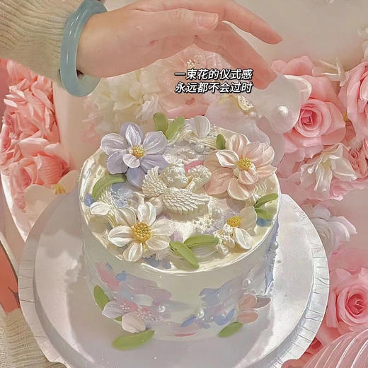 【桑格花蛋糕】-裱花蛋糕/女生蛋糕 商品图1