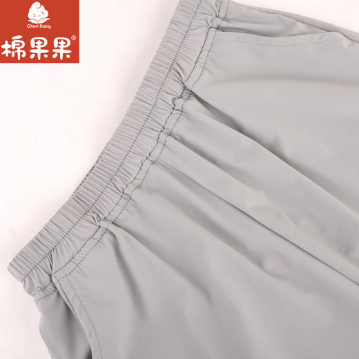 棉果果夏季新品男童灰色防晒速干弹力梭织长裤M212200324308 商品图4
