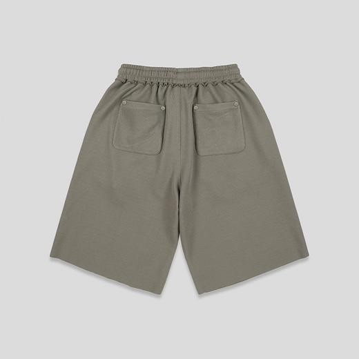 GOODBAI 916 logo刺绣华夫格短裤 商品图4