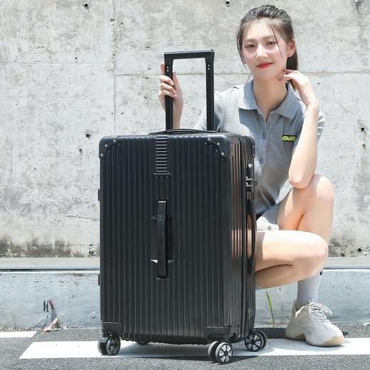 ALBB-高颜值时尚行李箱女子母箱万向轮24寸学生耐用密码拉杆箱 商品图8