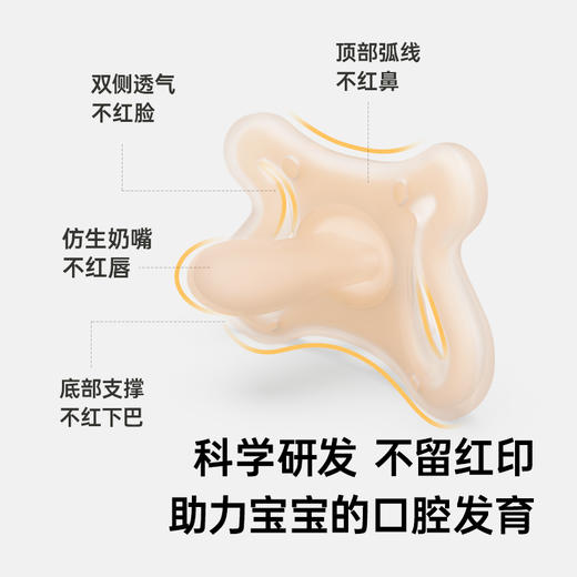 suavinex苏维妮进口ZERO.ZERO 仿生母感护理安抚奶嘴全硅胶一体式 商品图1