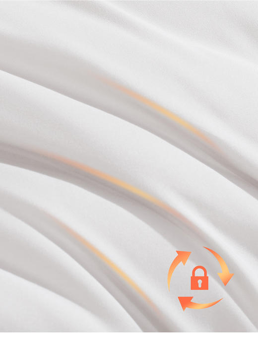 【6F】富安娜羊绒蛋白舒适春秋被/云眠，标准，填充物净重1000g,白色 商品图3