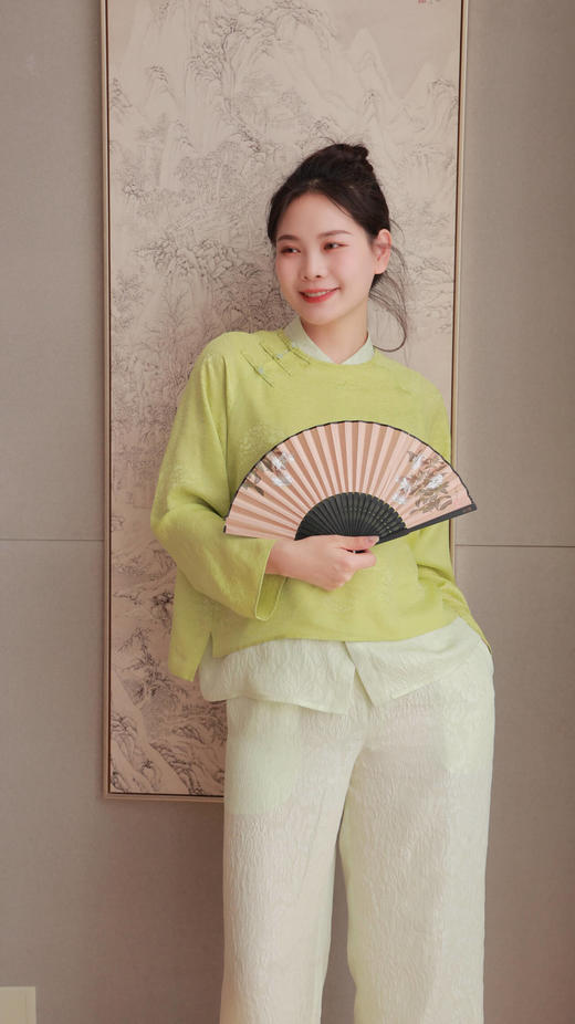 【抖音专属】【和光同尘】直筒裤（24709142酂白） 商品图3