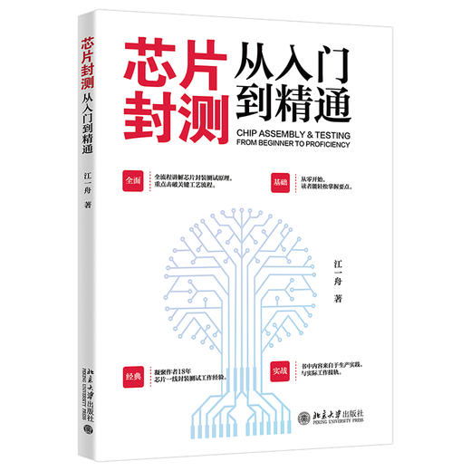 芯片封测从入门到精通 江一舟 著 北京大学出版社 商品图0