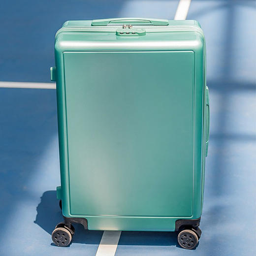 ALBB-高颜值时尚行李箱女子母箱万向轮24寸学生耐用密码拉杆箱 商品图13