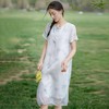 鹿与安笛·新中式苎麻裙系列，中国人挚爱的夏衣，优雅秀逸、清凉入肌 商品缩略图1