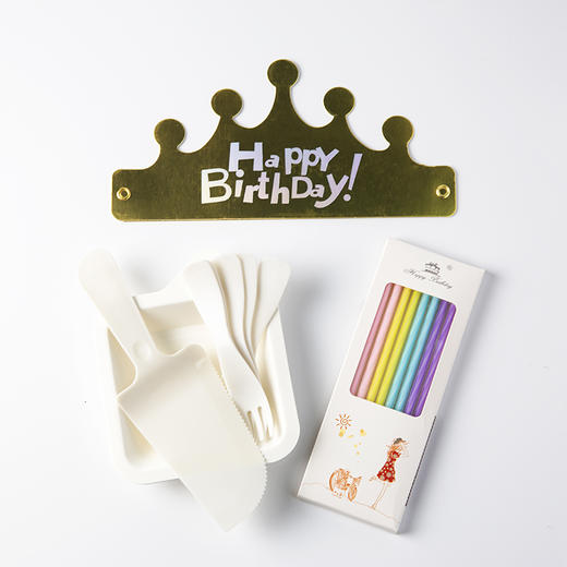 蛋糕刀叉盘套装 商品图1