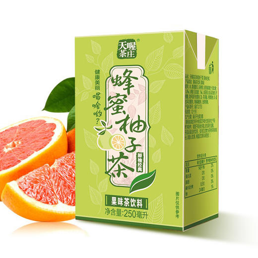 天喔茶庄蜂蜜柚子茶250ml*16 商品图1