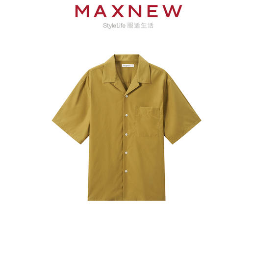 【衬衫】男装柔软舒适灵感古巴领衬衫 1N2111308 商品图1