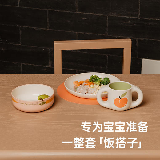 suavinex苏维妮进口Go natural自然系列儿童餐具碗勺礼盒5件套装 商品图2