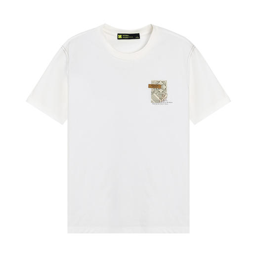 【断码清仓】HX 夏季圆领短袖合体T恤S102423001101/02 商品图5