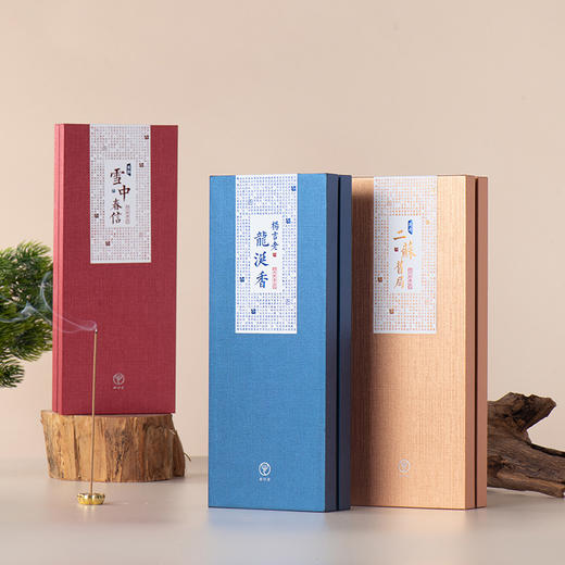 迦印堂丨杨吉老龙涎香/燕居二苏旧居/宋韵雪中春信 精品线香 香道 20g 盒装 配香插 商品图1