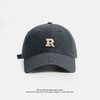 【帽子选对头小一倍❗️夏季软顶鸭舌帽】显脸小，R标字母棒球帽，男女小众大头围百搭软顶鸭舌帽，运动防晒帽子父亲节礼物新年礼盒年货礼盒 商品缩略图8