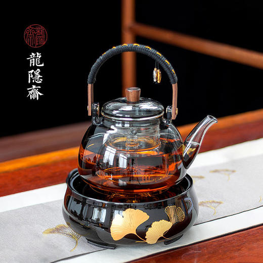 【厂家直发】龙隐斋 有杏电陶炉家用功夫茶具烧水煮茶炉小型静音电茶炉泡茶专用茶炉 商品图1