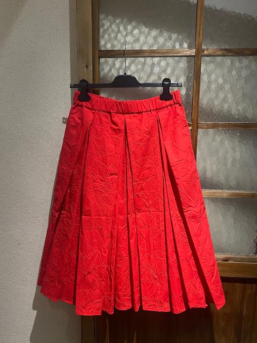 apuntob褶皱肌理棉半裙 商品图14