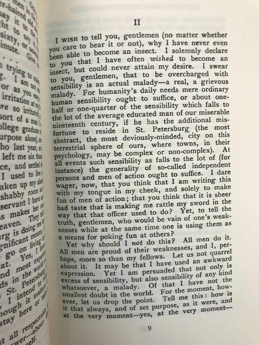 陀思妥耶夫斯基《地下室手记》 7幅插图 苍鹭出版社（HeronBooks）复古仿皮精装本 商品图10