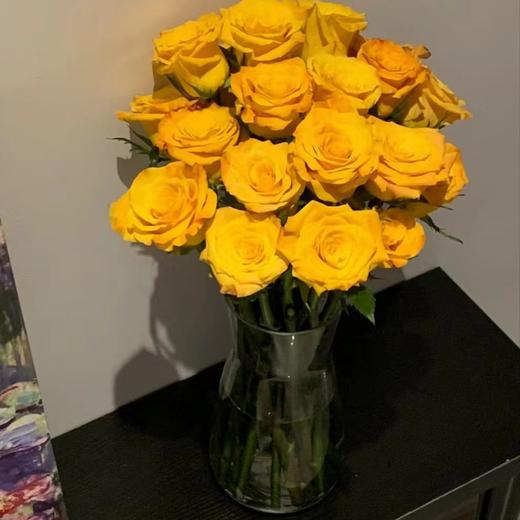 【金碧辉煌】玫瑰-黄色系 10枝 | 新客福利 商品图3