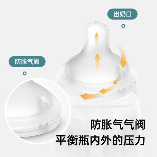 suavinex苏维妮进口硅胶SXPro仿生母感奶嘴防胀气奶瓶替换奶嘴 商品图1