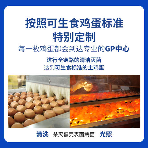 蛋鲜森 金奖肥西土鸡蛋30枚 1200g 商品图1