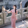 少女新中式日常旗袍粉色素雅中国风改良年轻款TX8380 商品缩略图3