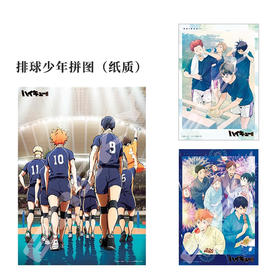 日本正版 排球少年拼图300 500片 周边谷子