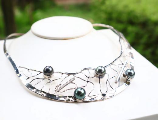 【Free Line】大溪地黑珍珠项圈 商品图0