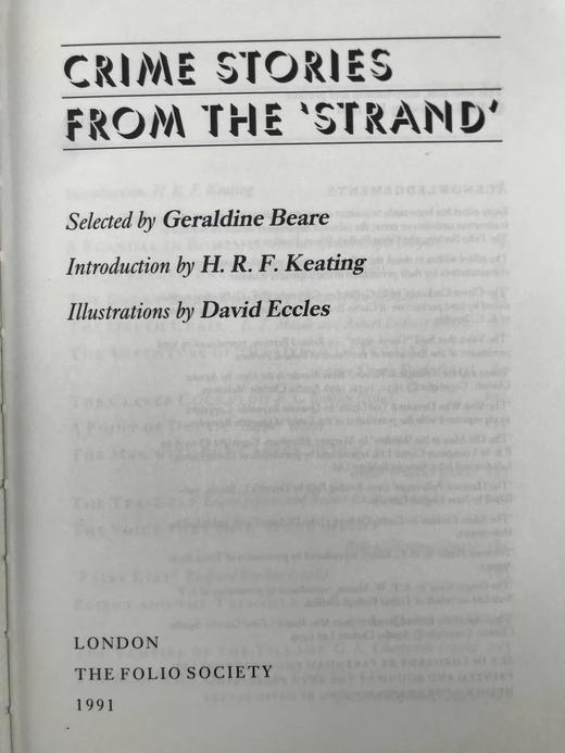 河滨杂志犯罪故事集（1991） 数十幅插图 精装18开带书匣 商品图2