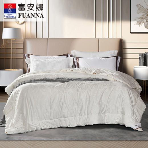 【6F】富安娜蚕丝大豆暖芯春秋被\星婉 商品图0