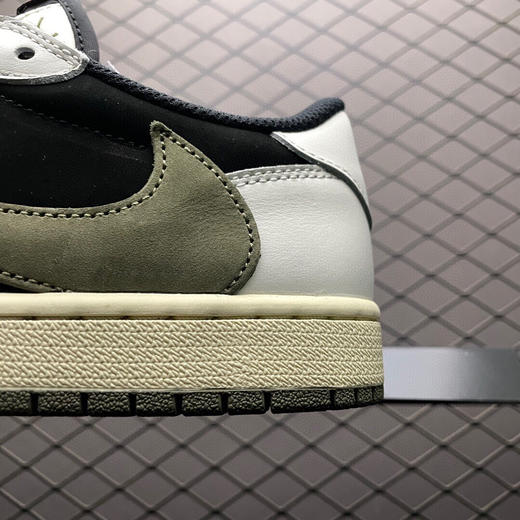 夏日特惠💰600 纯原版本 # Travis Scott x Air Jordan 1 Low " Olive " 黑绿橄榄 商品图3