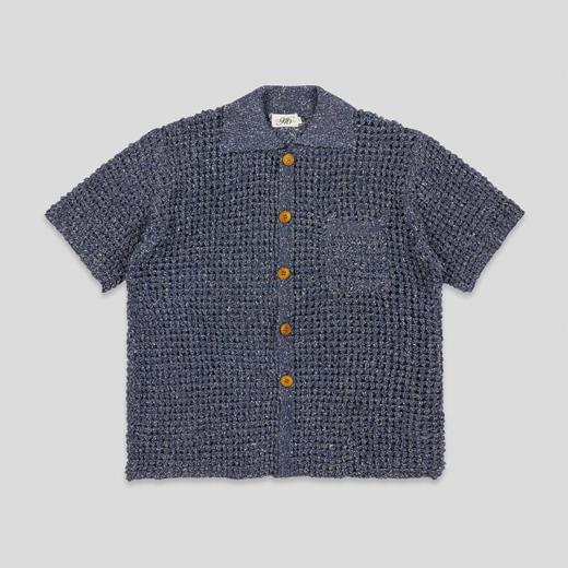 GOODBAI 916 镂空毛织宽松短袖开衫 商品图3