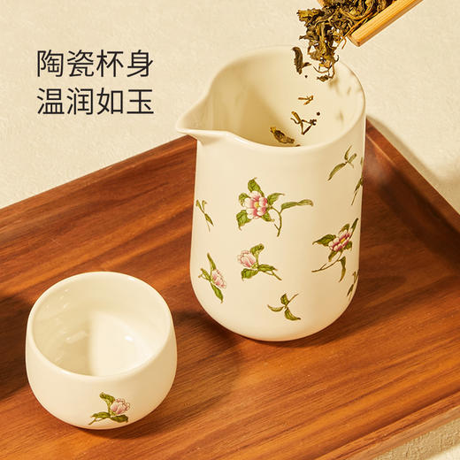 花神喜果泡茶器 壶 180ml (双层) /杯60ml 商品图1