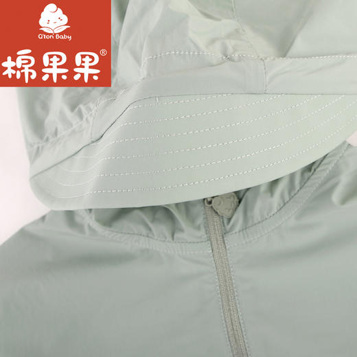棉果果夏季新品防晒绿色百搭速干外套M212100324302 商品图2