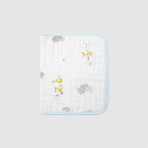 英氏-浴巾毛巾（常年）H4森林豆芽小浴巾50*30CM 商品图2