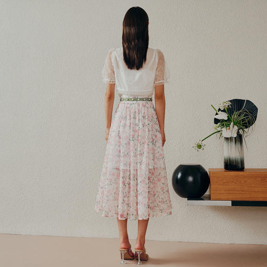 法式浪漫复古氛围感针织毛衫夏季上衣MC88SW268A10 商品图4