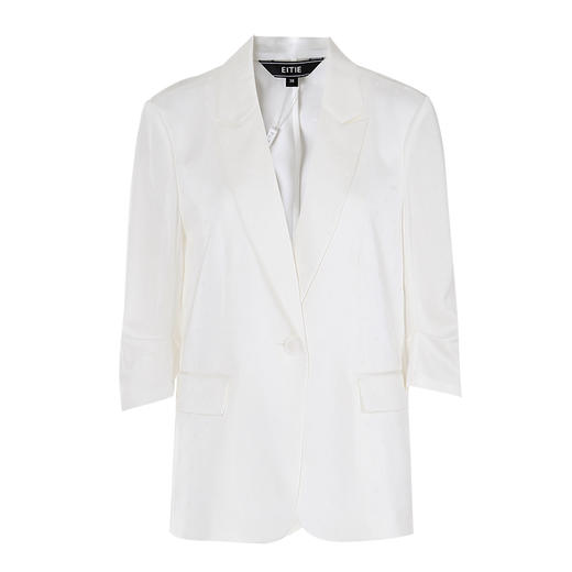 EITIE爱特爱夏季新款时尚显瘦纯色西装薄外套7403107 商品图5