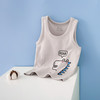 【39.9/任选2件！】夏儿童背心 精梳棉莱卡男童 卡通印花简约无袖 女童卡通上衣打底 童趣设计 清凉一夏-QQ 商品缩略图13