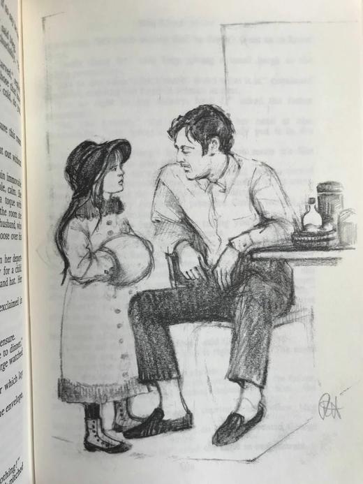 D.H.劳伦斯《白孔雀》（1968） 8幅插图 苍鹭出版社（HeronBooks）复古仿皮精装本 商品图12