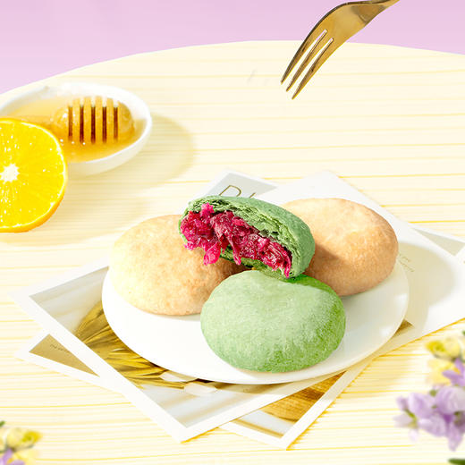 潘祥记官方旗舰店[200g群芳鲜花饼] 商品图7