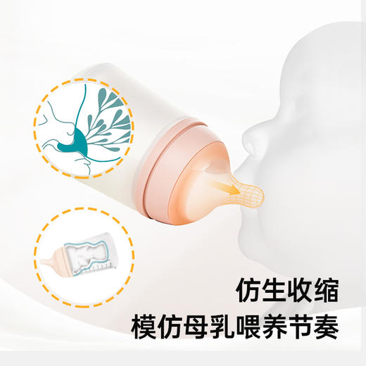 ZERO.ZERO仿生母感奶嘴两件装新生婴儿奶嘴全硅胶仿母乳柔软防呛 商品图2