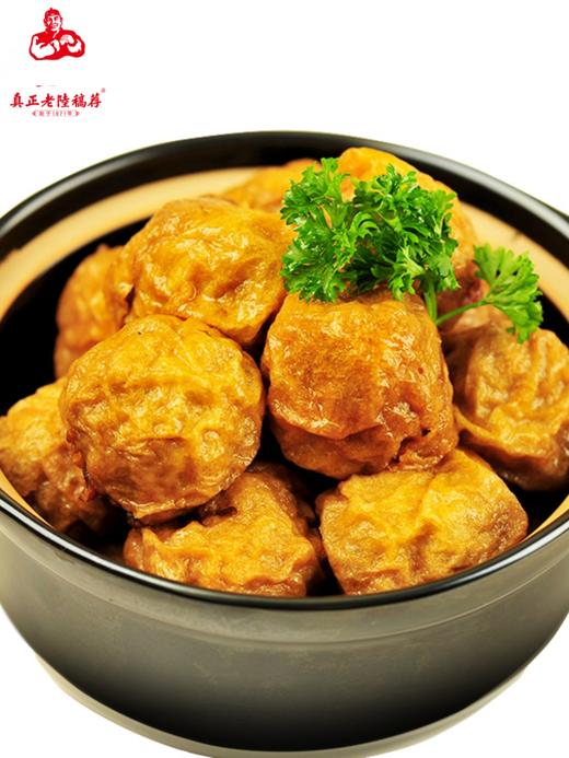 真正老陆稿荐肉酿面筋200克 商品图2