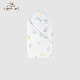 英氏-浴巾毛巾（常年）H4森林豆芽小浴巾50*30CM