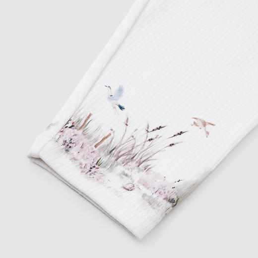 英氏-童衣类（春）H4英针打底裤 云丝白 商品图2