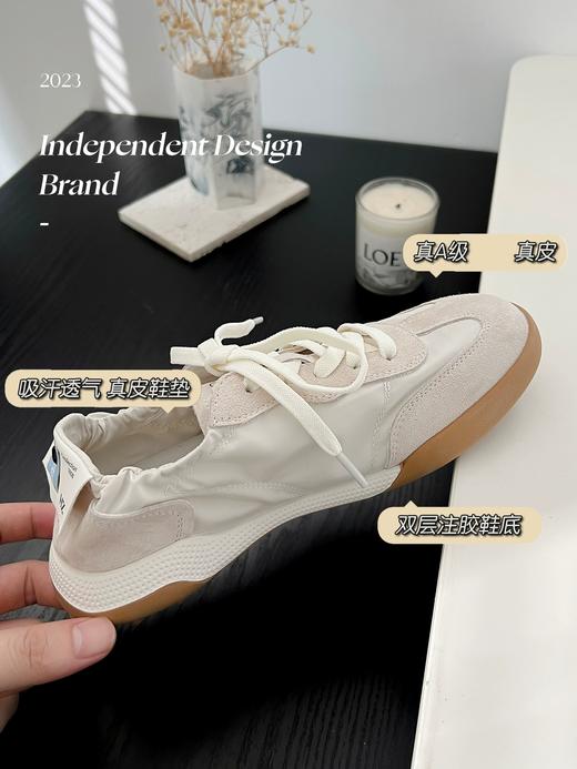 【云朵感~芭蕾德训鞋】 透气超高颜值‼️厚底增高，舒适性第一名！各种风格都百搭，裙子裤子随便穿，要潮有潮‼ 增高显脚小，很好搭衣服❗️❗ 商品图1